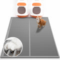 PetNova Extra Large Litter Mat: Super Easy Clean 45”x31” XL Cat Litter Trapping Mat - Raised-edges Waterproof Kitty Litter Catcher Mat Jumbo - Litter Tracking Mat for Indoor Multiple Cats